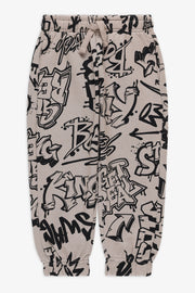 Pantalon ouaté - Enfant garçon && TAUPE MULTI