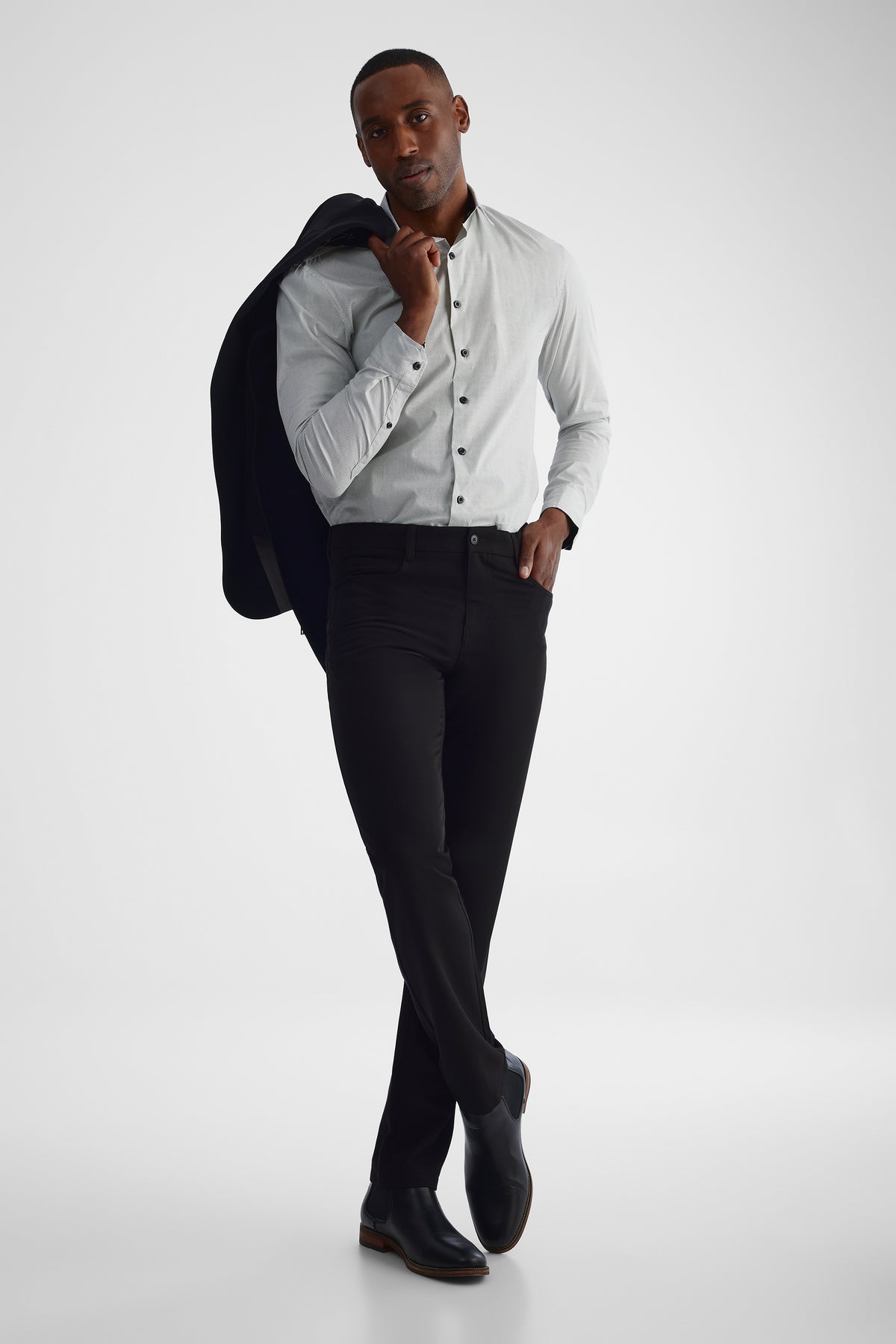 Pantalon propre - Homme && NOIR