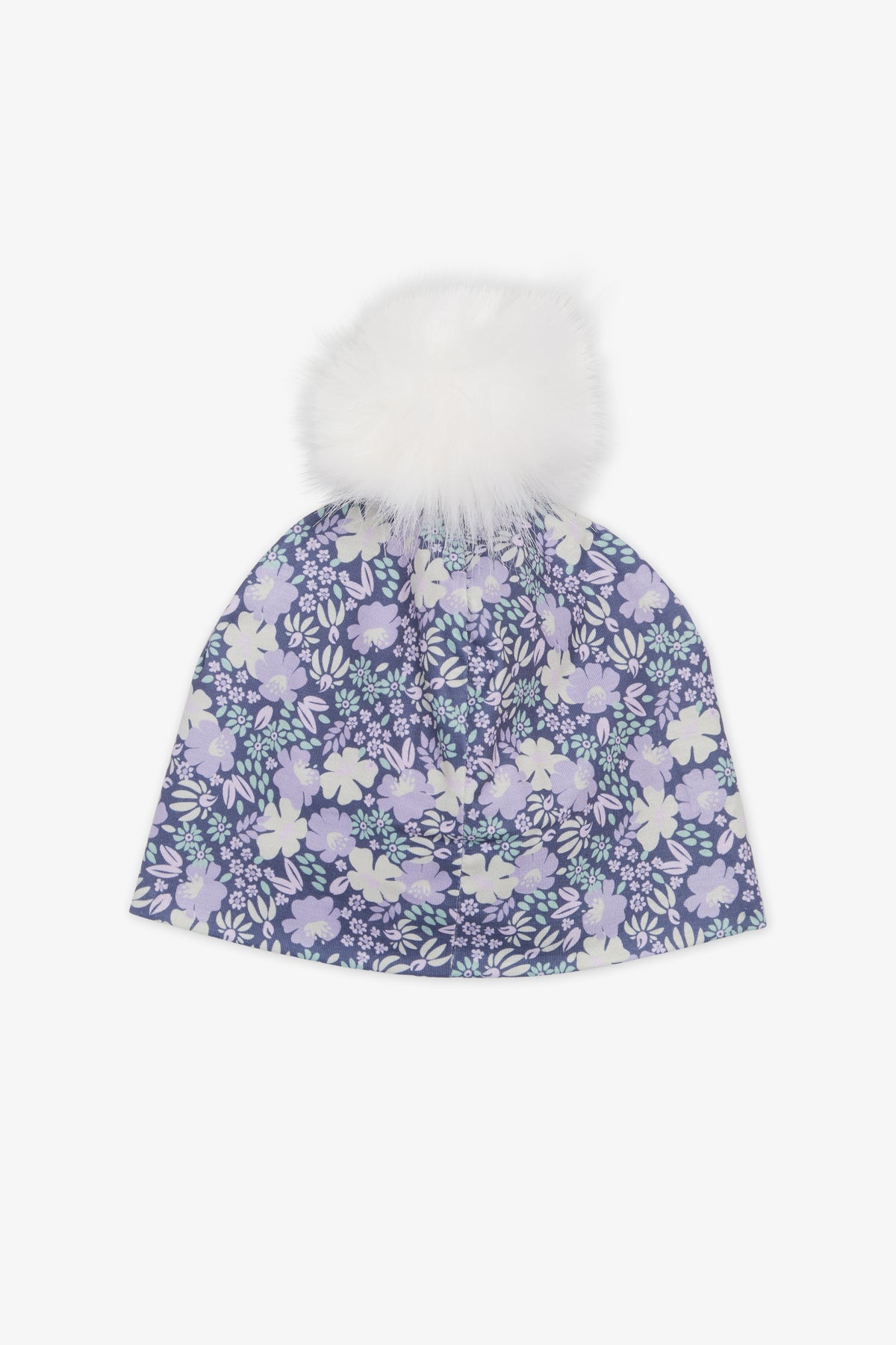 Tuque cloche - Bébé fille && CHARBON/MULTI