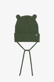 Tuque à cordon - Bébé garçon && KAKI