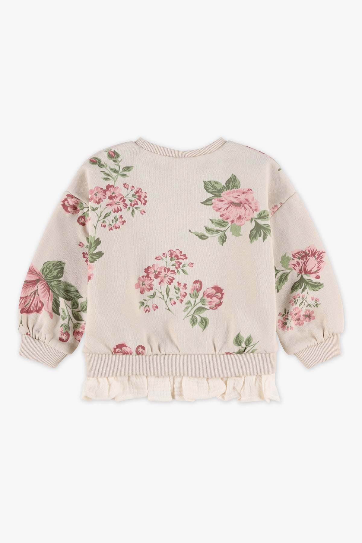 Chandail ouaté - Bébé fille && BEIGE/MULTI