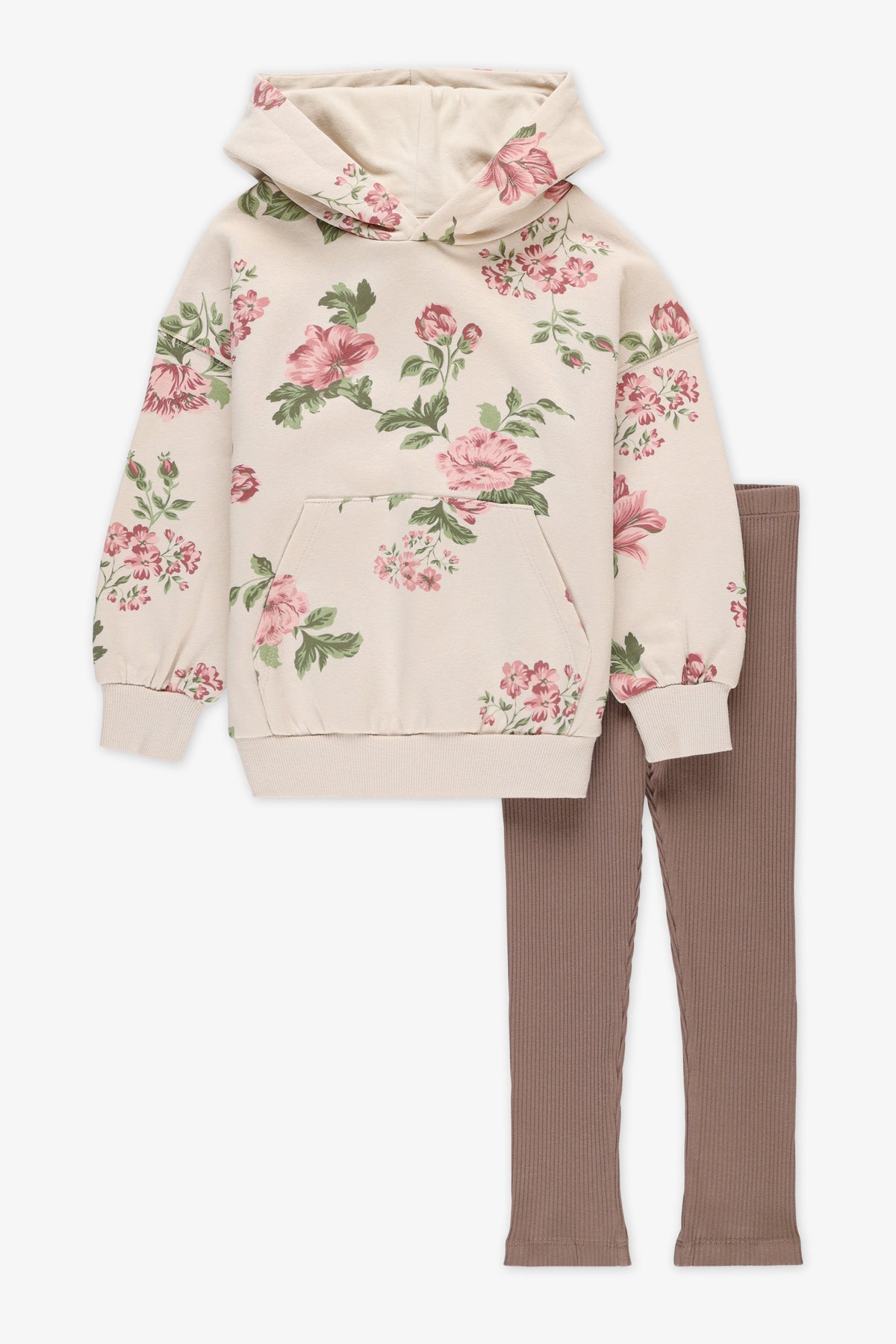 Ensemble 2 morceaux - Enfant fille && BEIGE/MULTI