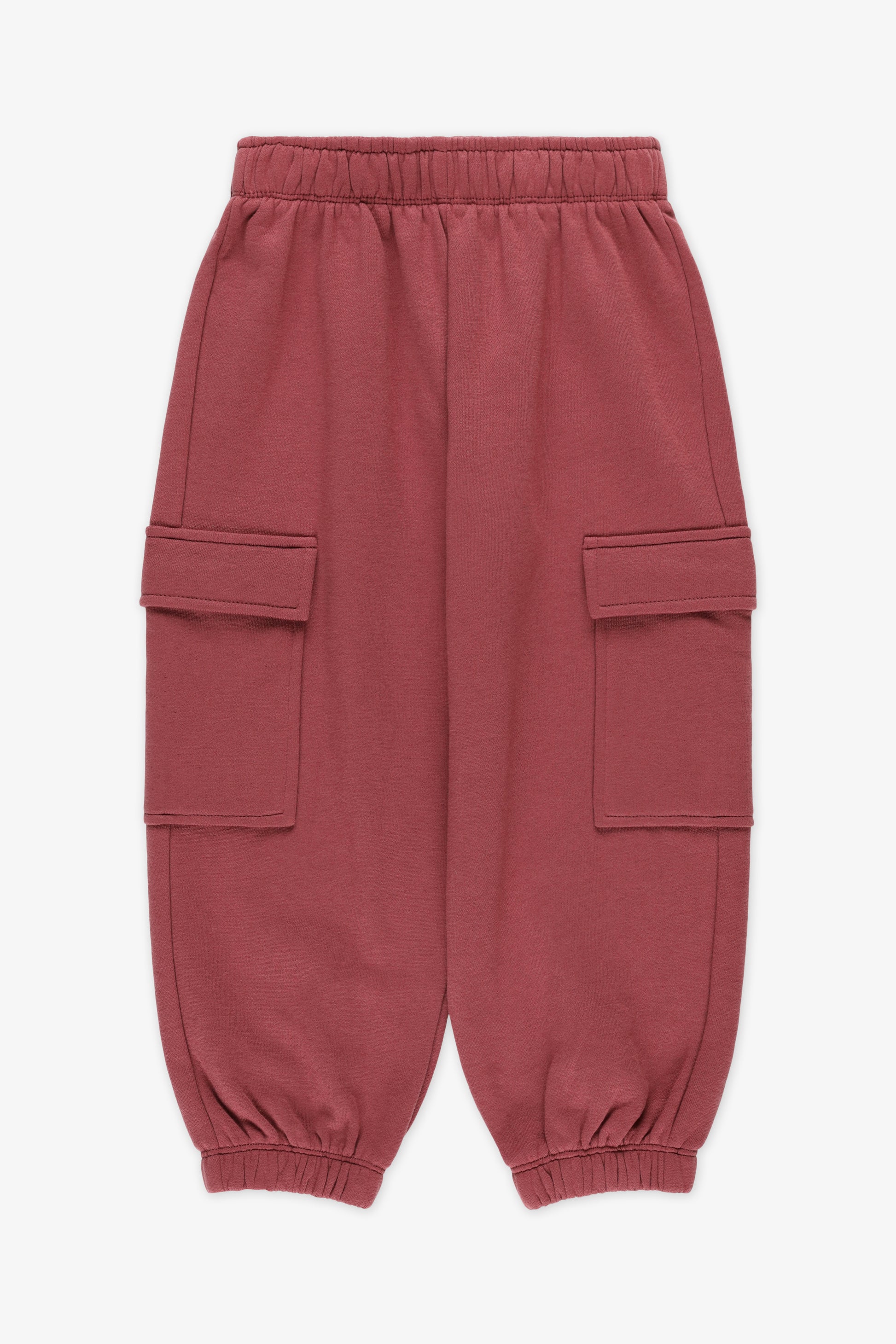 Pantalon ouaté - Enfant fille && BOURGOGNE