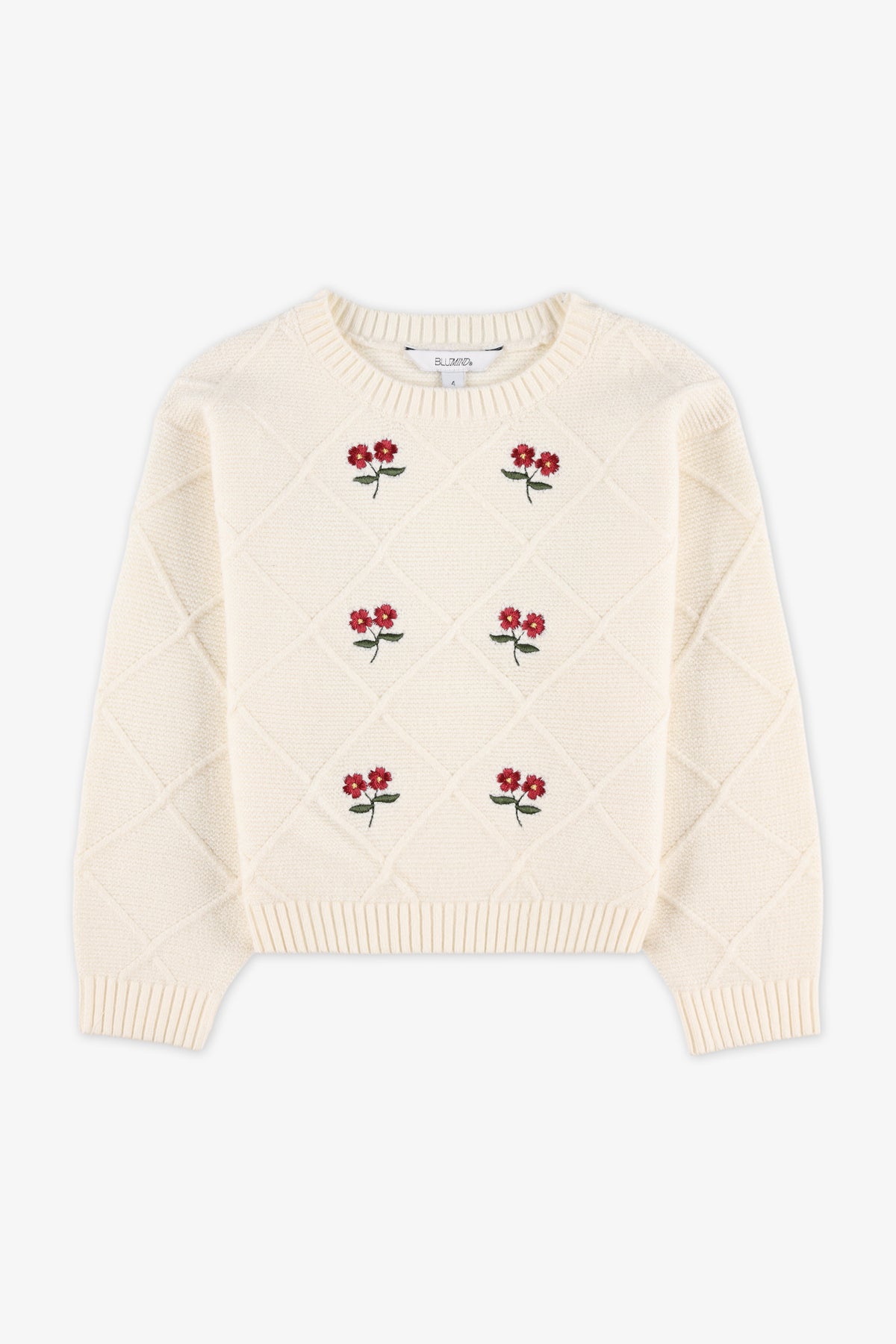 Chandail en tricot - Enfant fille && BEIGE