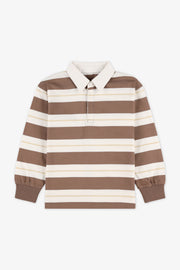 Chandail polo - Enfant garçon && BRUN/MULTI