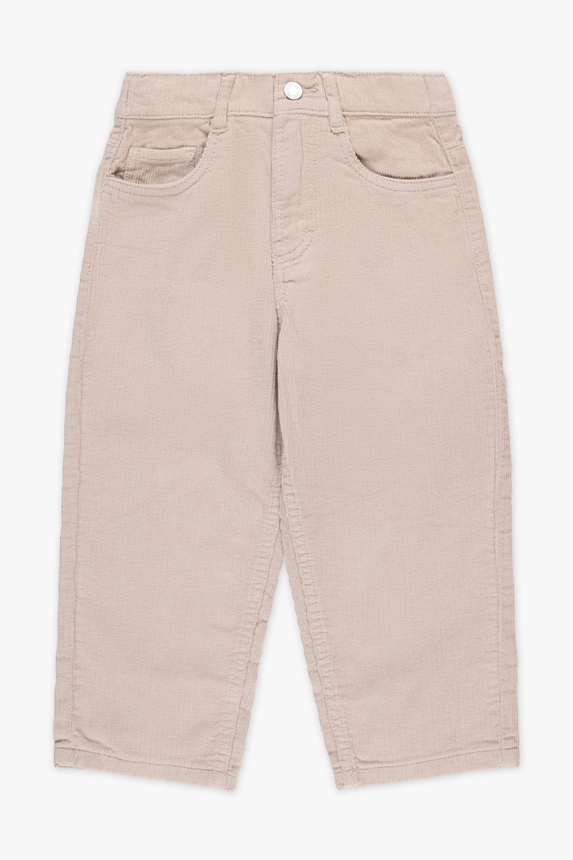 Pantalon velours côtelé velours côtelé - Enfant garçon && BEIGE