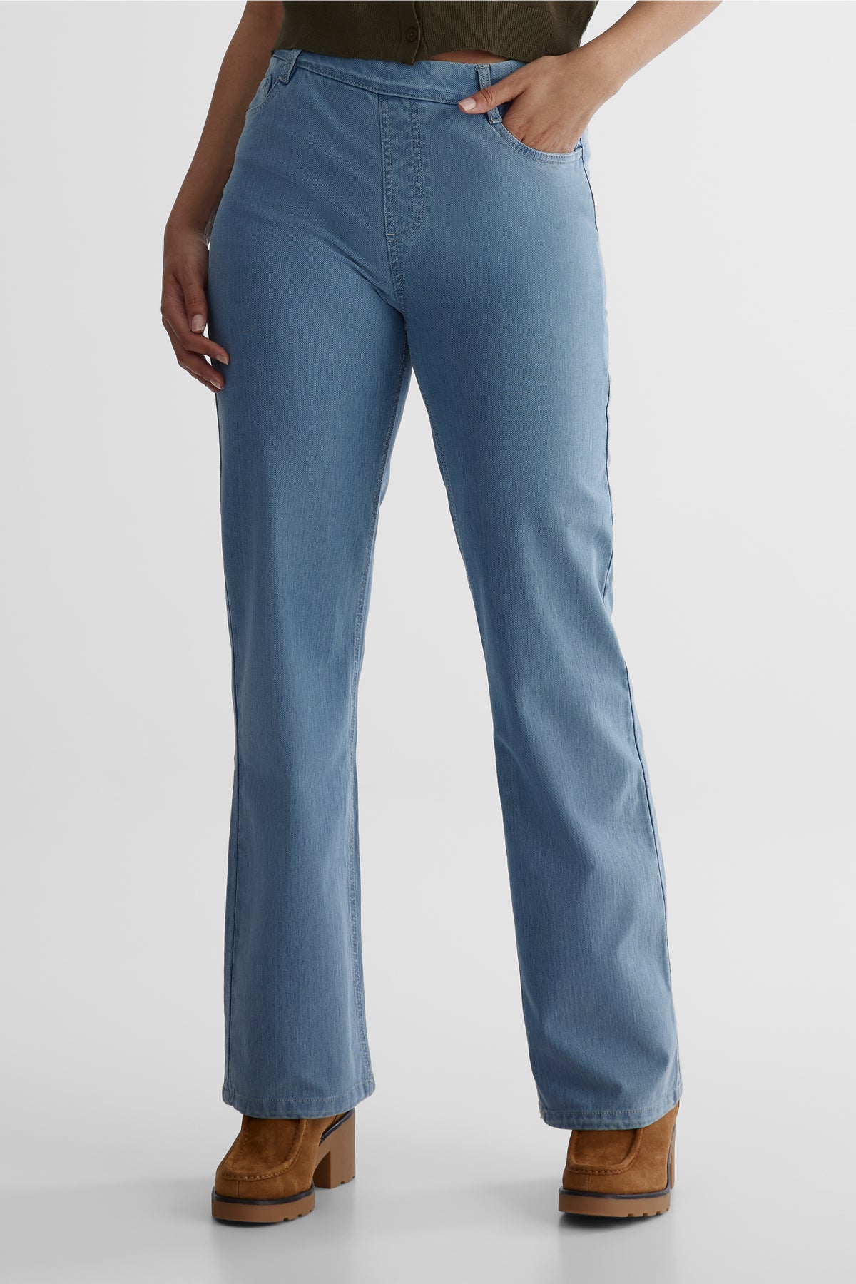Jean denim - Femme && DENIM PALE