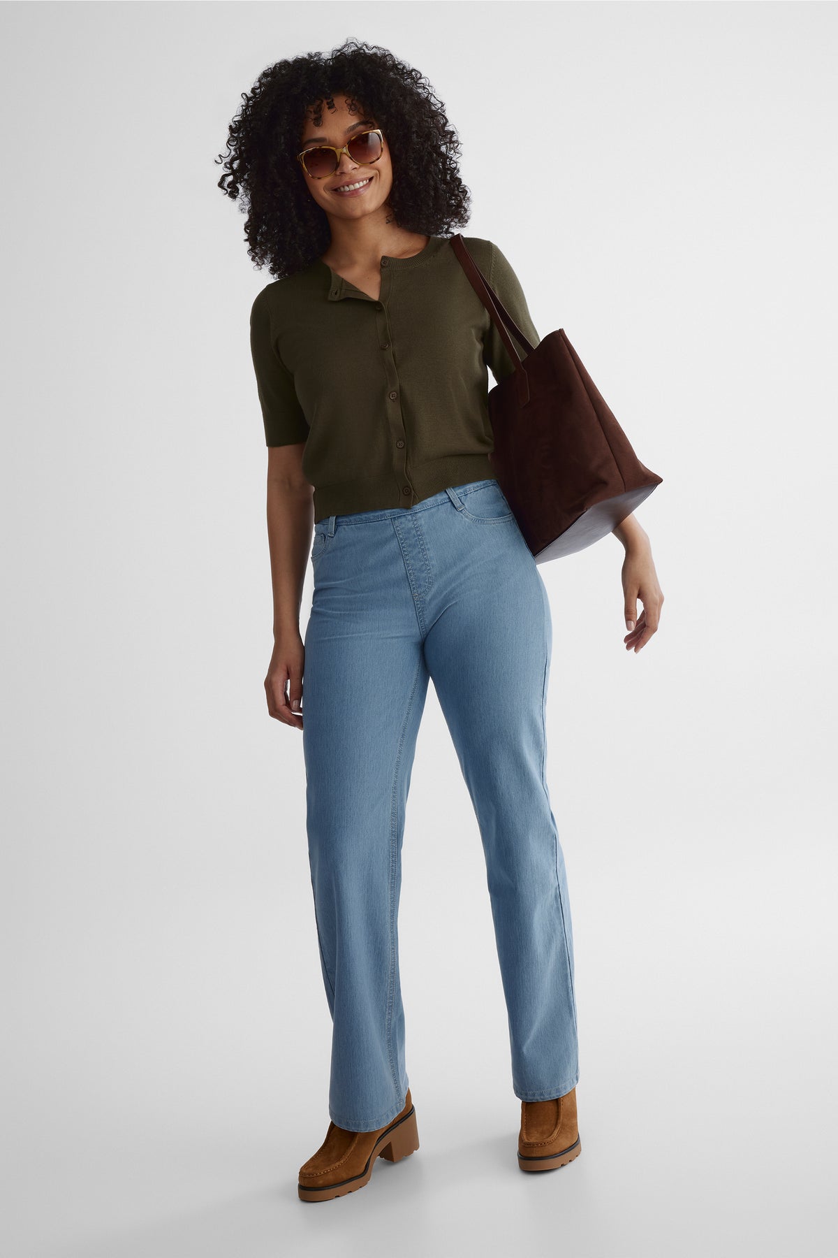 Jean denim - Femme && DENIM PALE