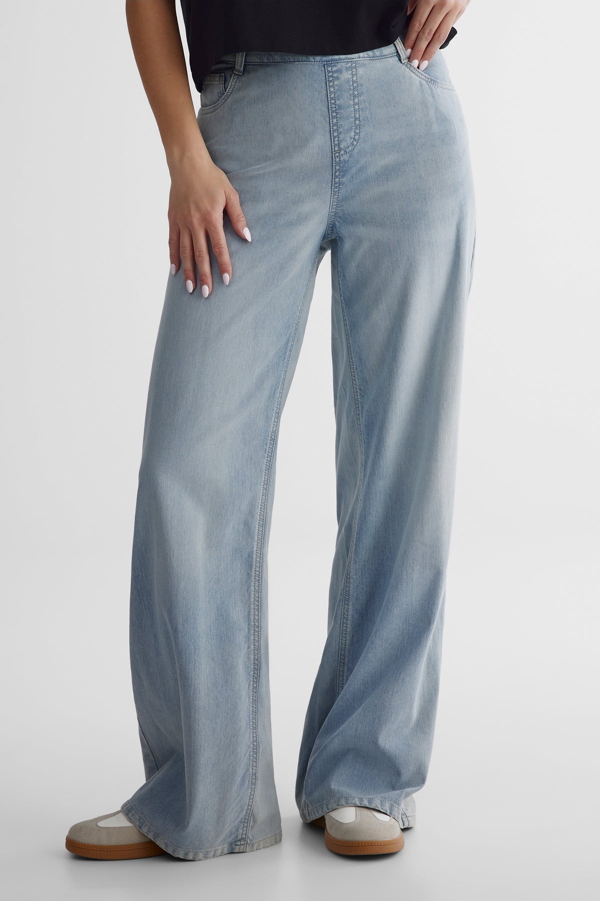 Jean denim - Femme && DENIM PALE