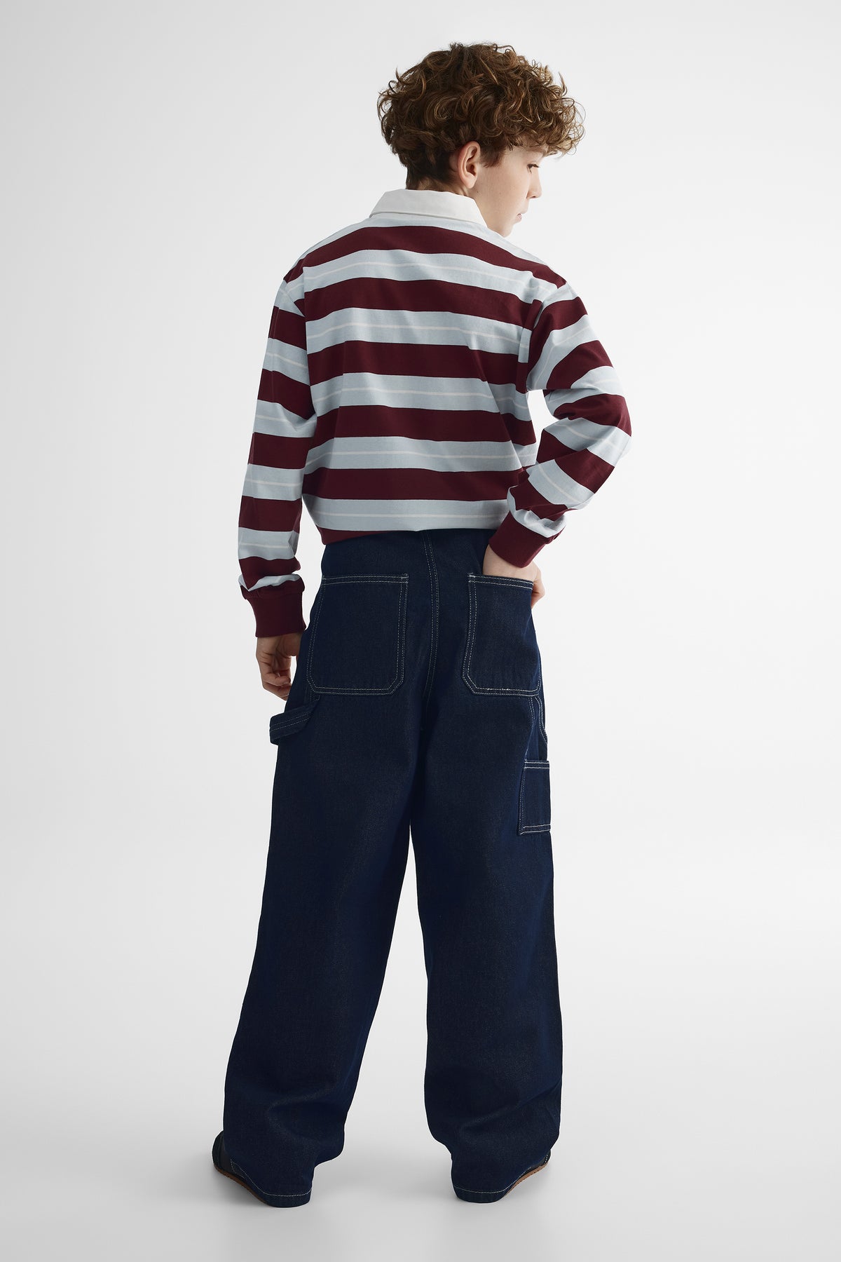 Jeans en denim coupe droite - Ado garçon && DENIM