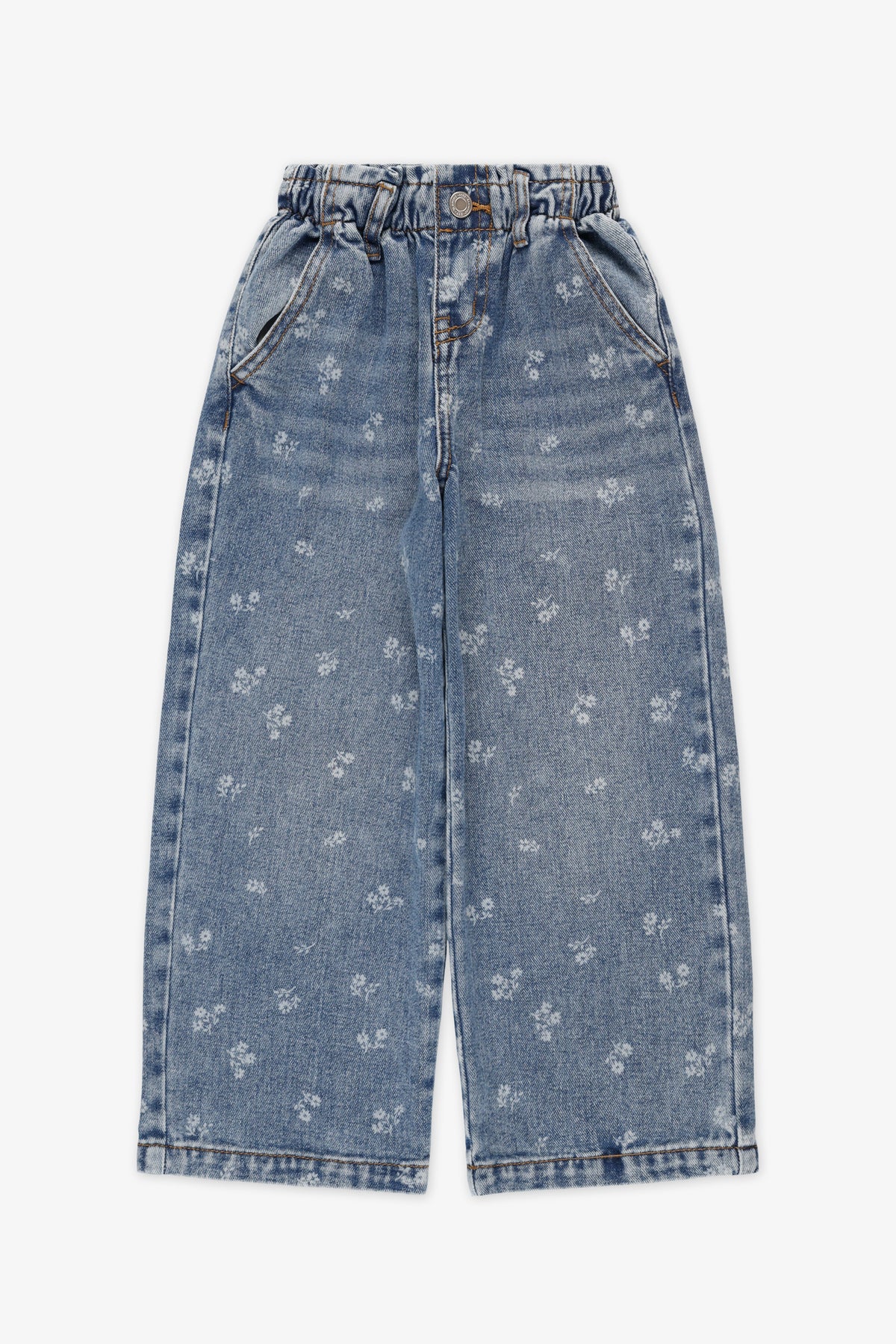 Jeans en denim tendance - Enfant fille && DENIM/MULTI
