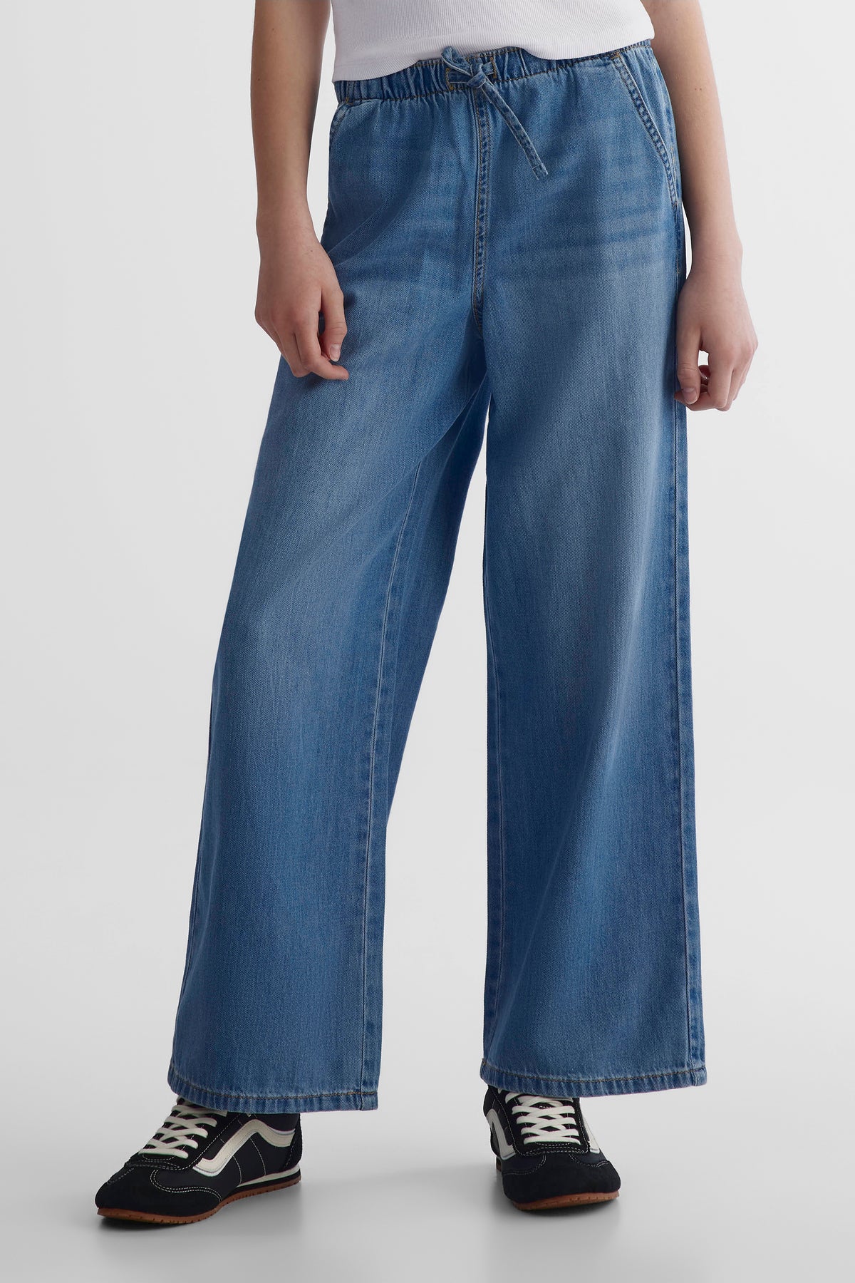 Jeans en denim léger - Ado fille && DENIM MOYEN