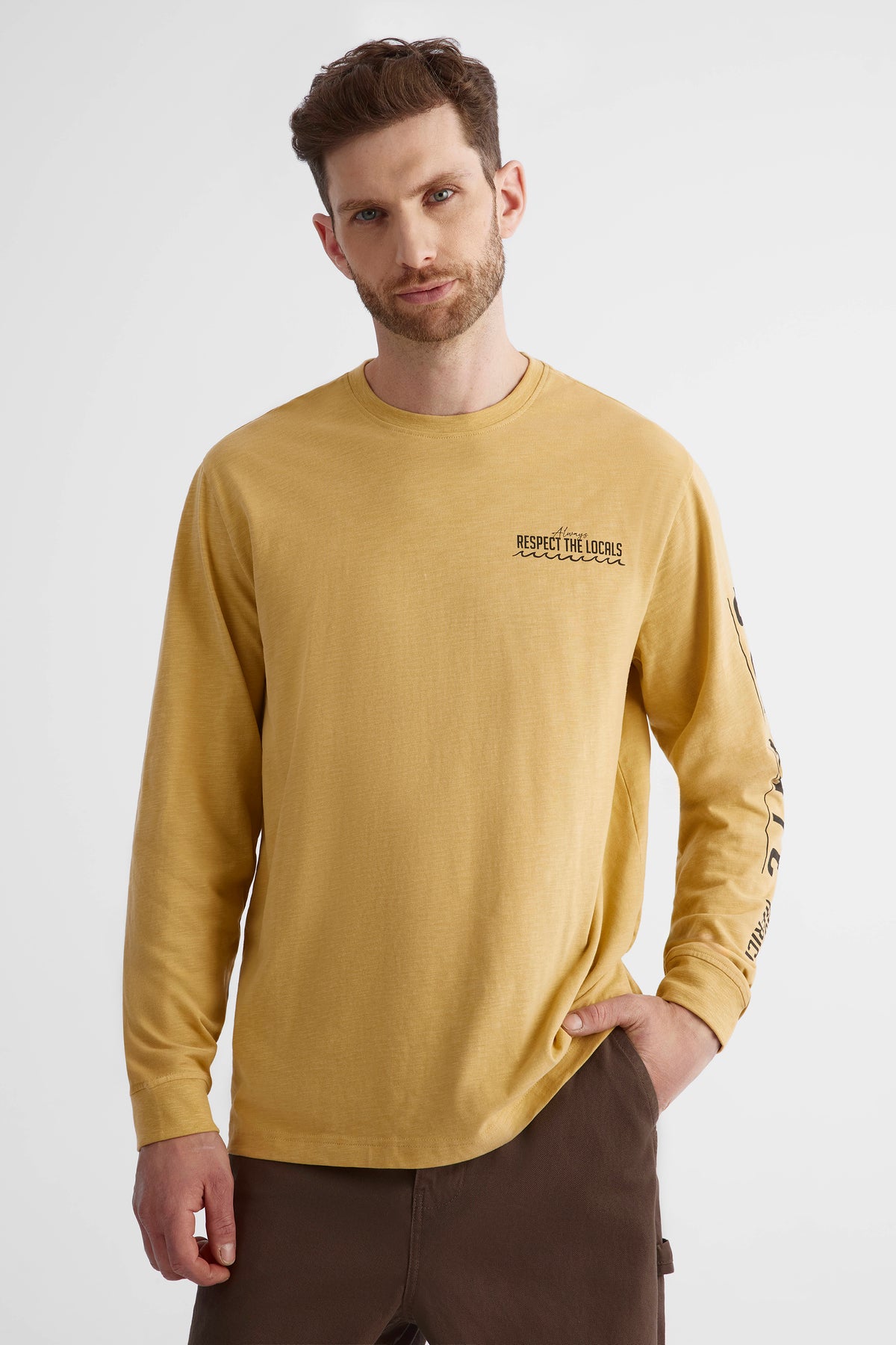 Chandail léger BLUMIND - Homme && JAUNE