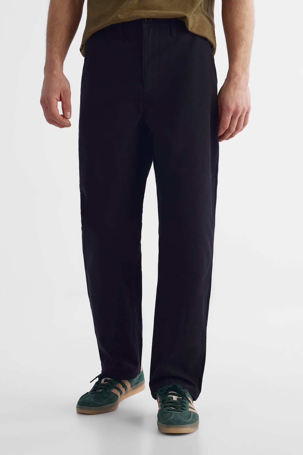Pantalon canevas lourd BLUMIND - Homme && NOIR