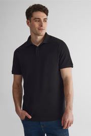 Polo en piqué de coton - Homme && NOIR