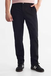 Pantalon en popeline extensible - Homme && NOIR