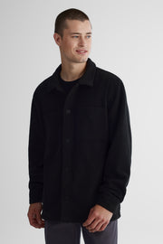 Veste micropolaire à manches longues - Homme && NOIR