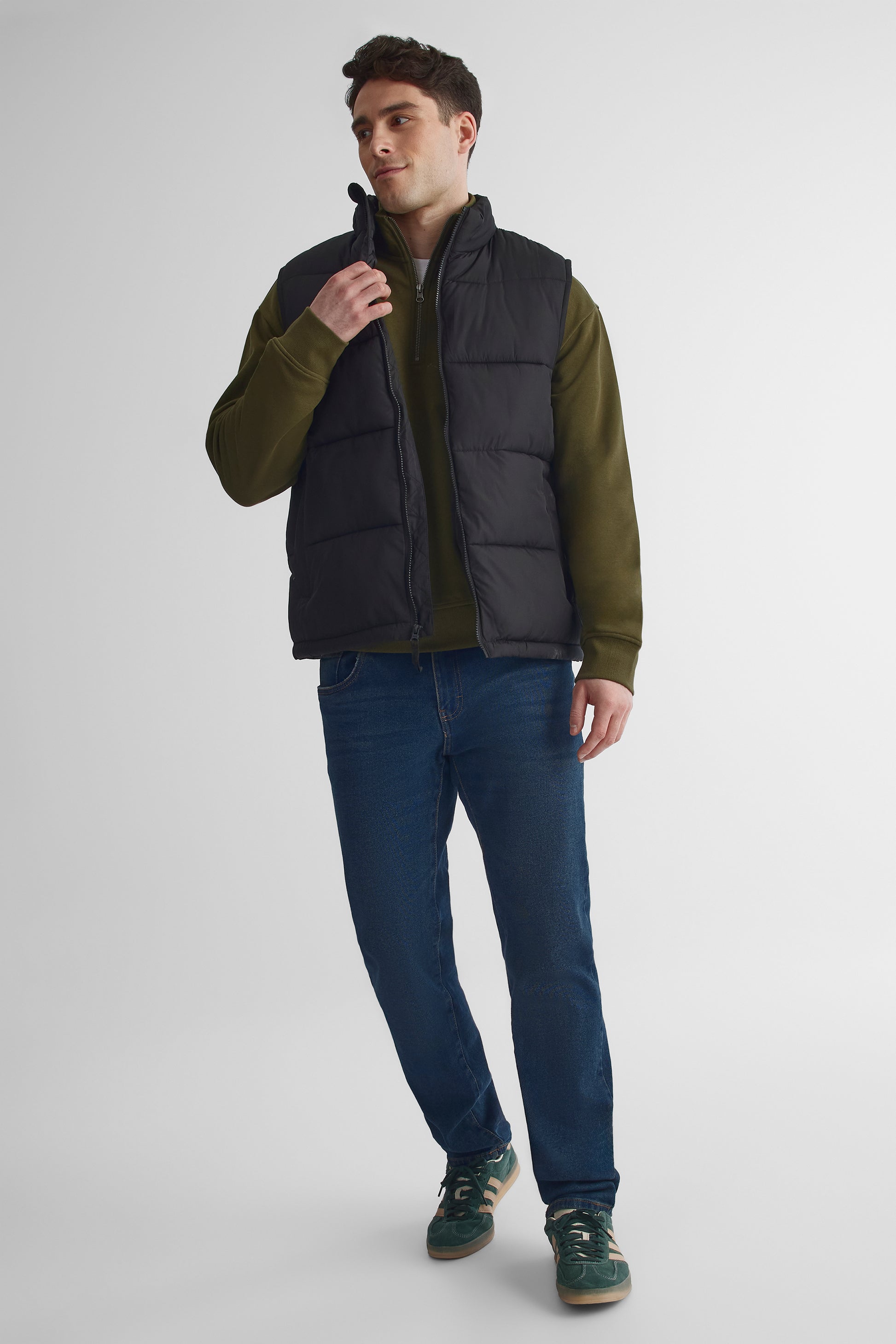 Veste coupe-vent légère - Homme && NOIR
