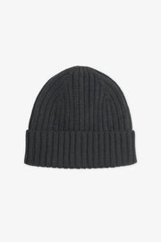 Tuque cloche en tricot - Homme && CHARBON