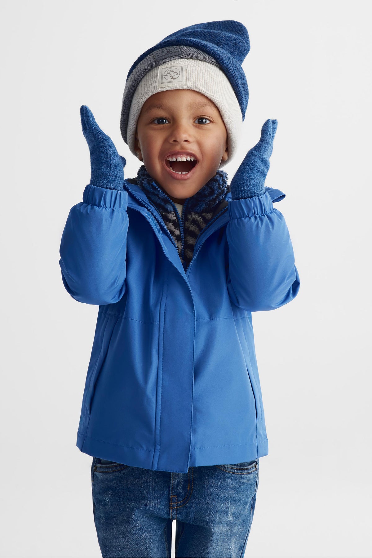 Tuque cloche TAG multi-tons - Enfant fille && BEIGE