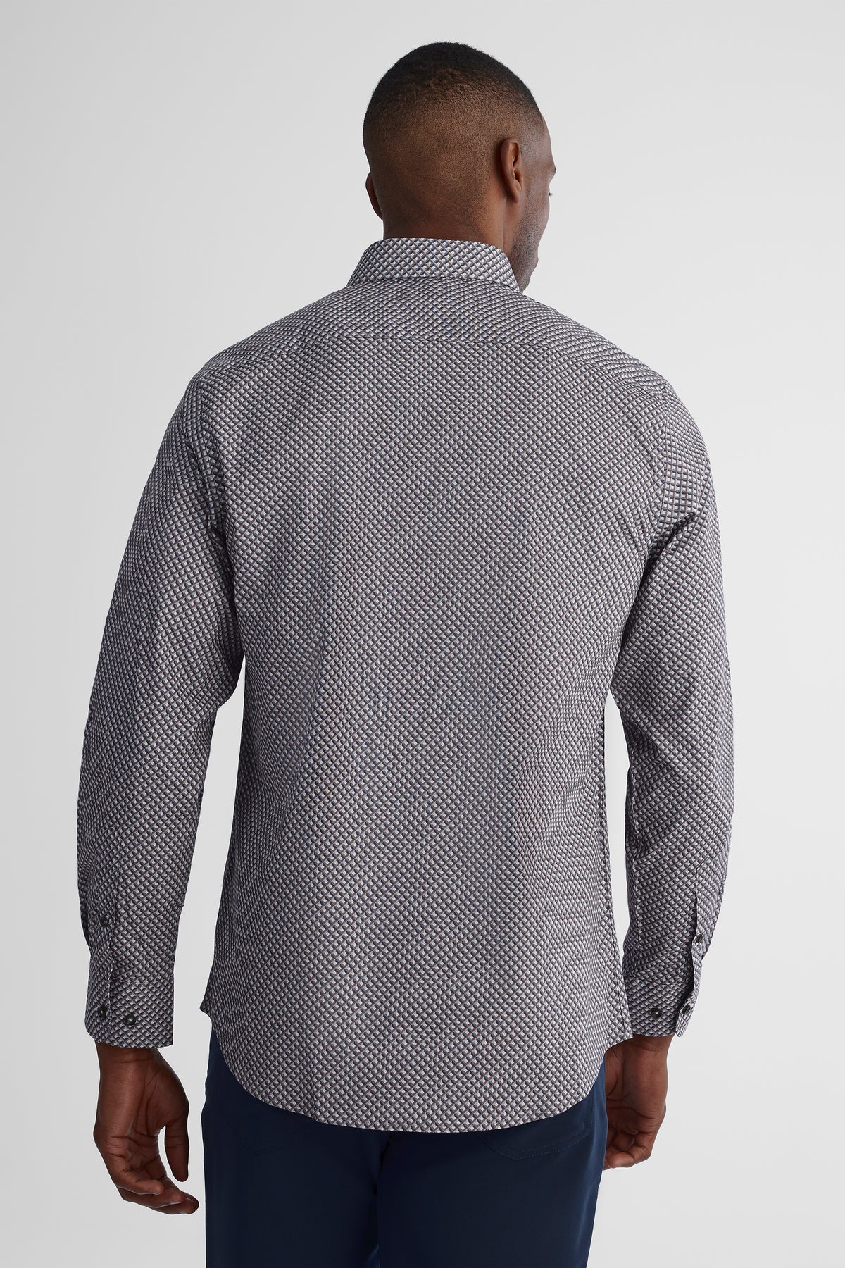 Chemise coton extensible AKA - Homme && OLIVE