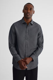 Chemise infroissable AKA - Homme && NOIR