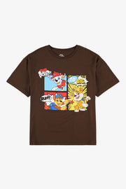 T-shirt Paw Patrol - Enfant garçon && BRUN