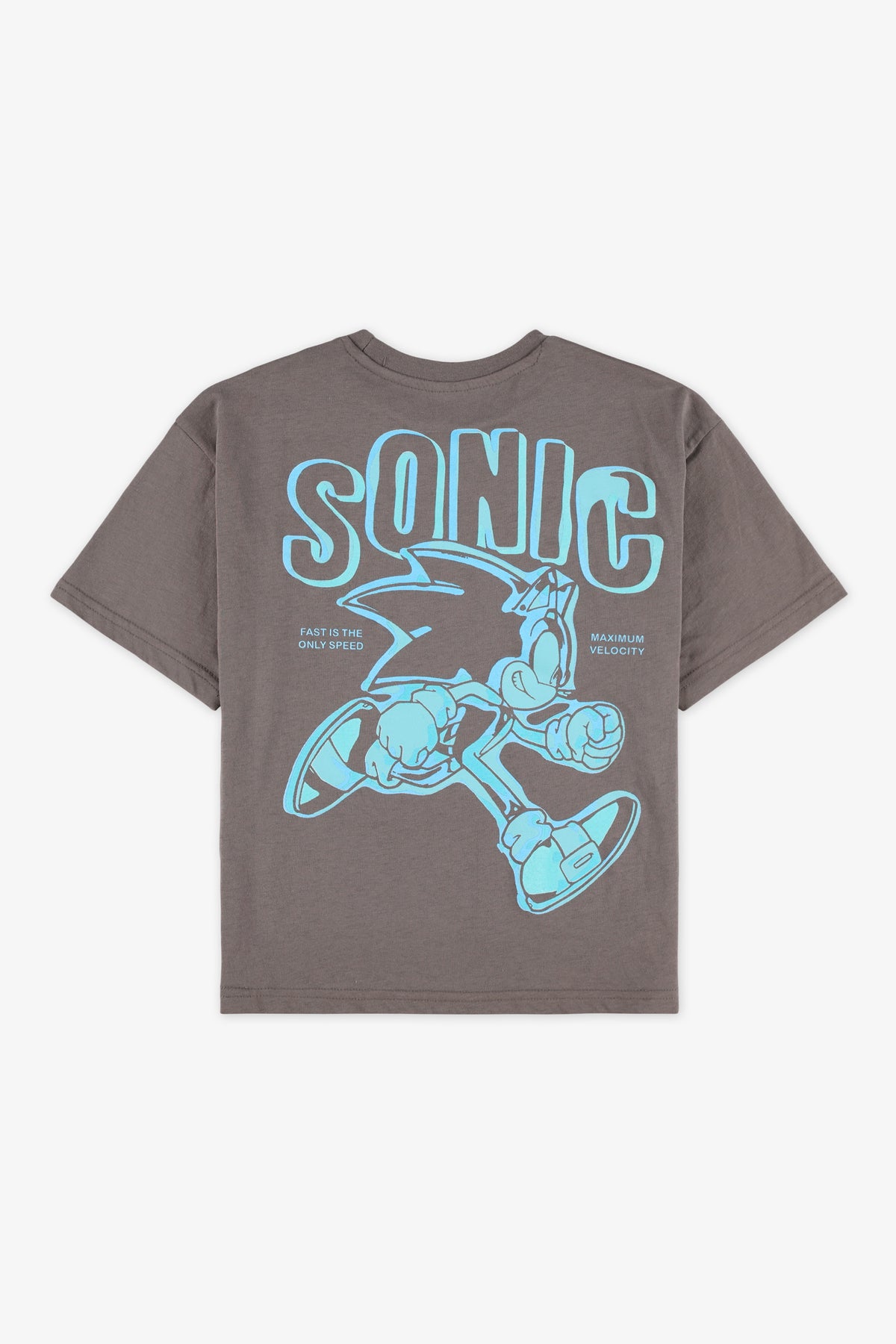 T-shirt Sonic - Enfant garçon && GRIS
