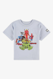 T-shirt Marvel - Enfant garçon && BLEU