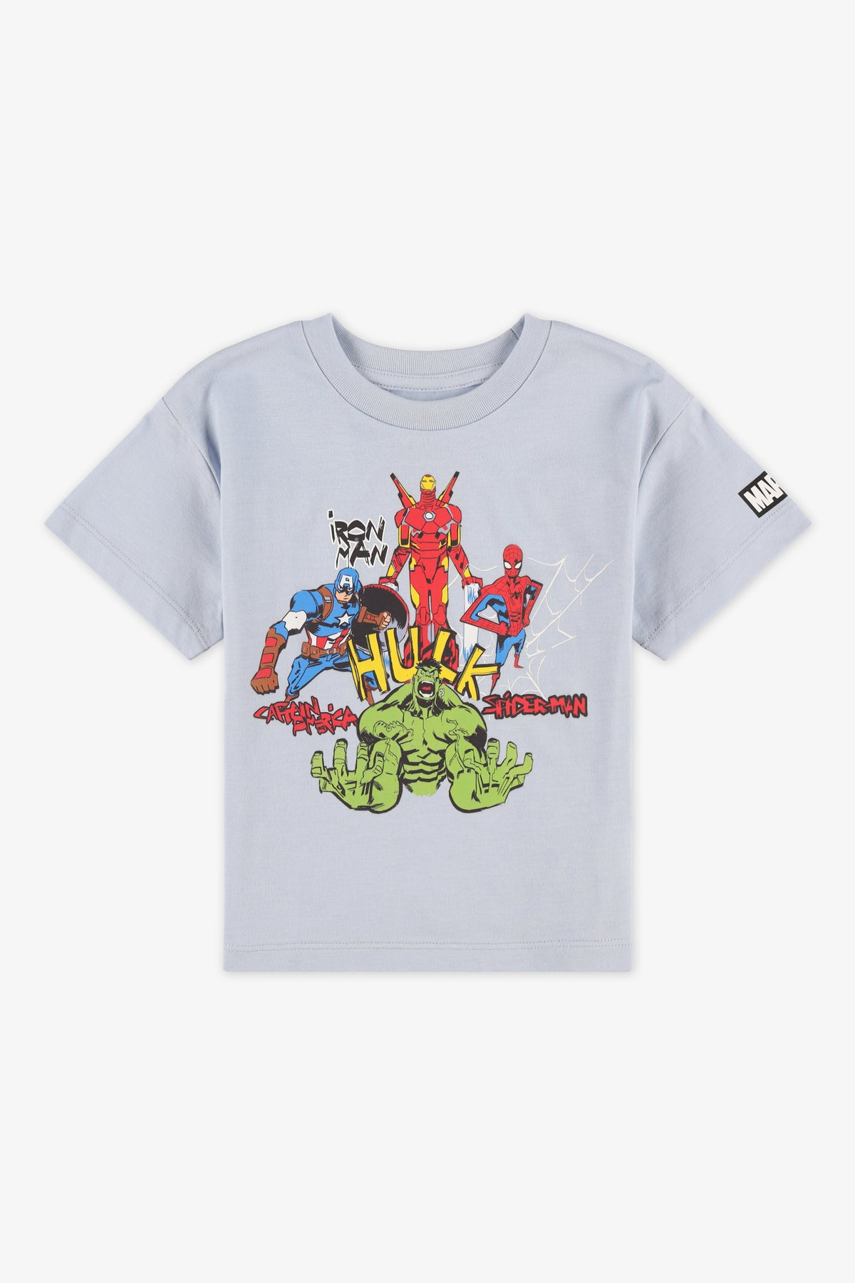 T-shirt Marvel - Enfant garçon && BLEU