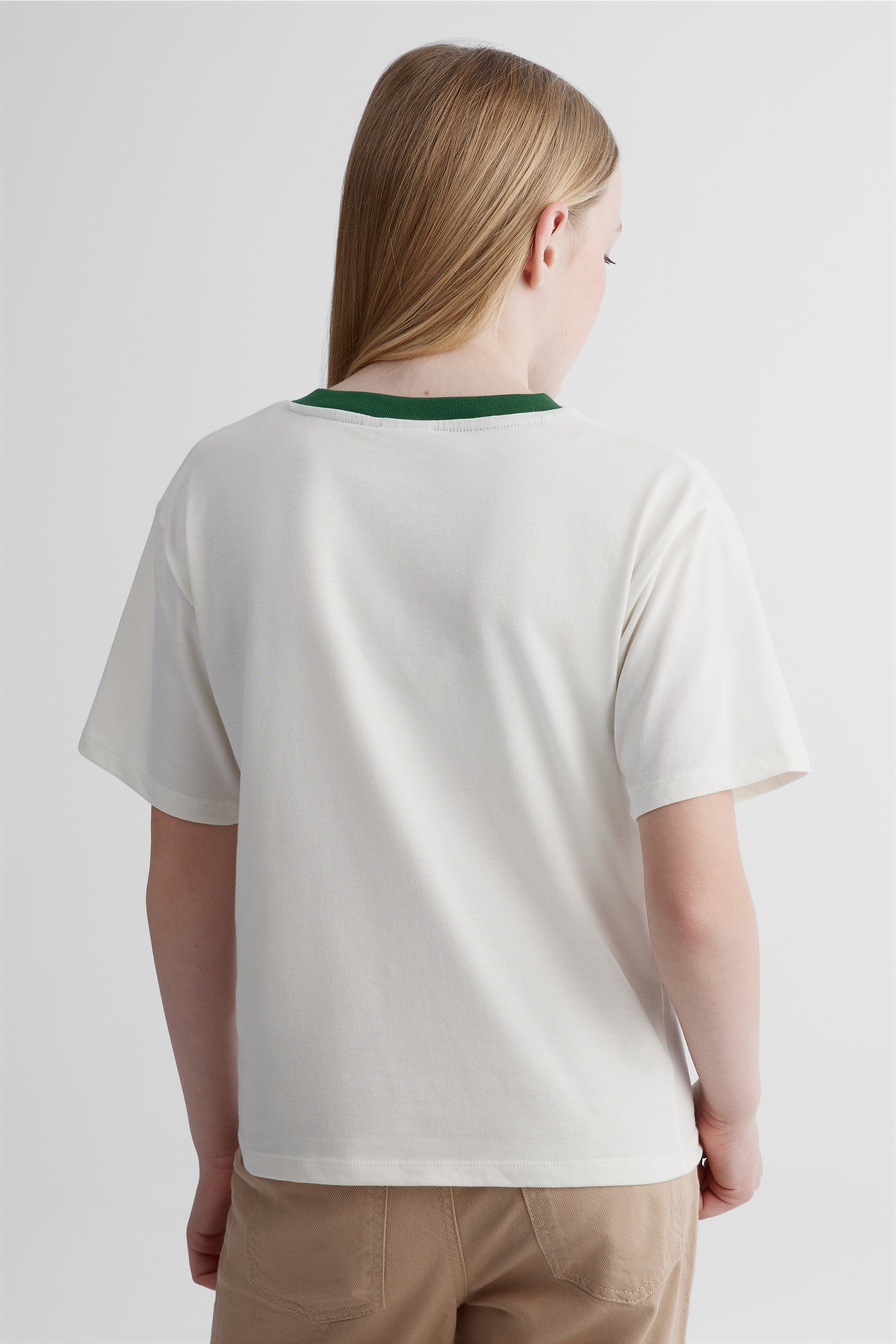 T-shirt Peanuts - Ado fille && IVOIRE
