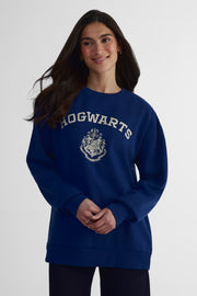 Chandail ouaté Harry Potter - Femme && BLEU MARINE