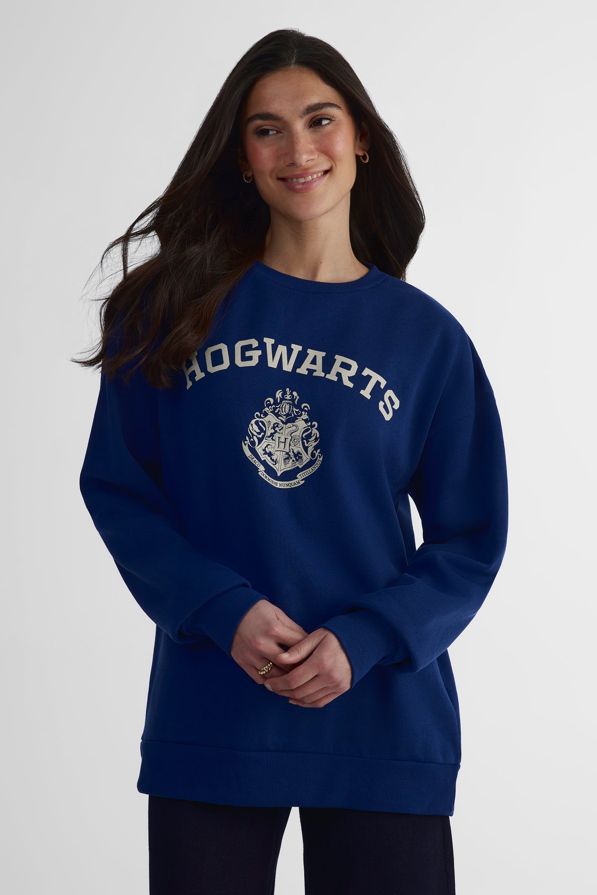Chandail ouaté Harry Potter - Femme && BLEU MARINE