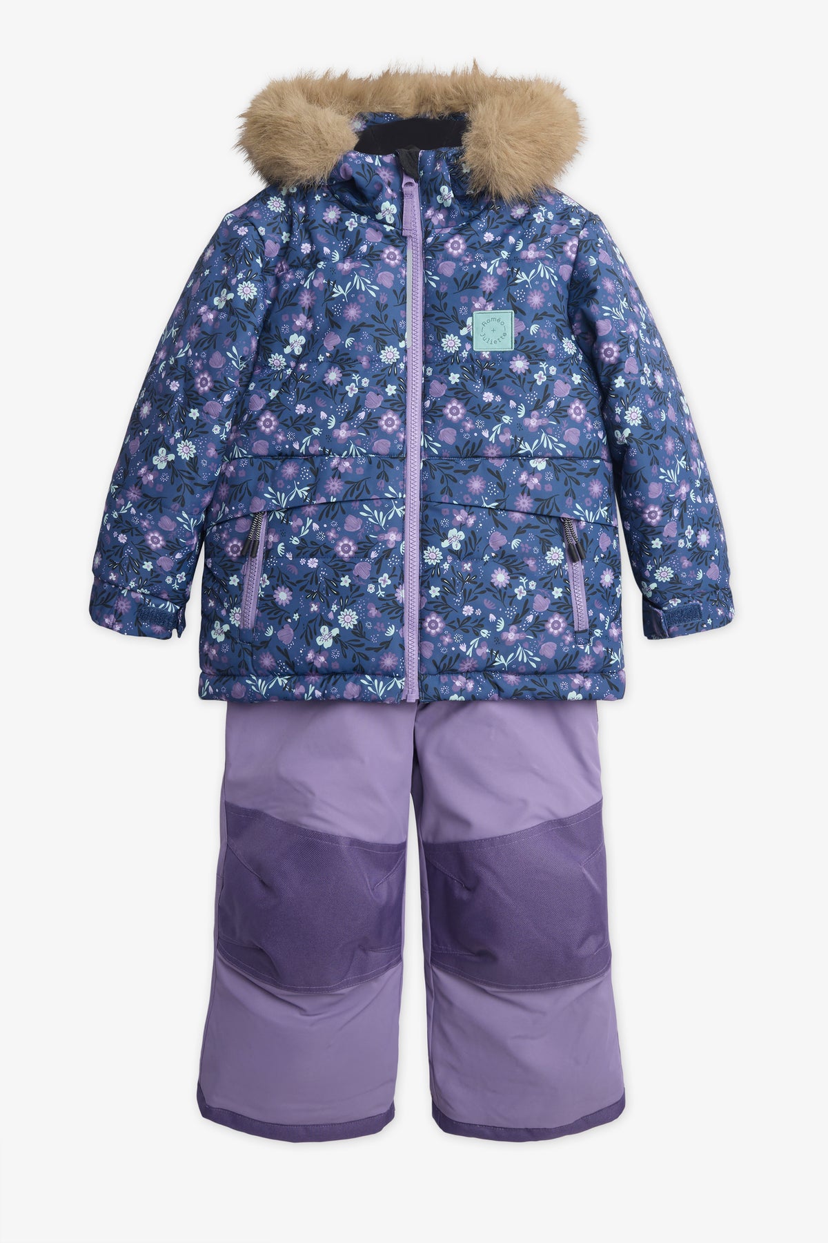 Ensemble deux pièces isolé - Enfant fille && BLEU MULTI