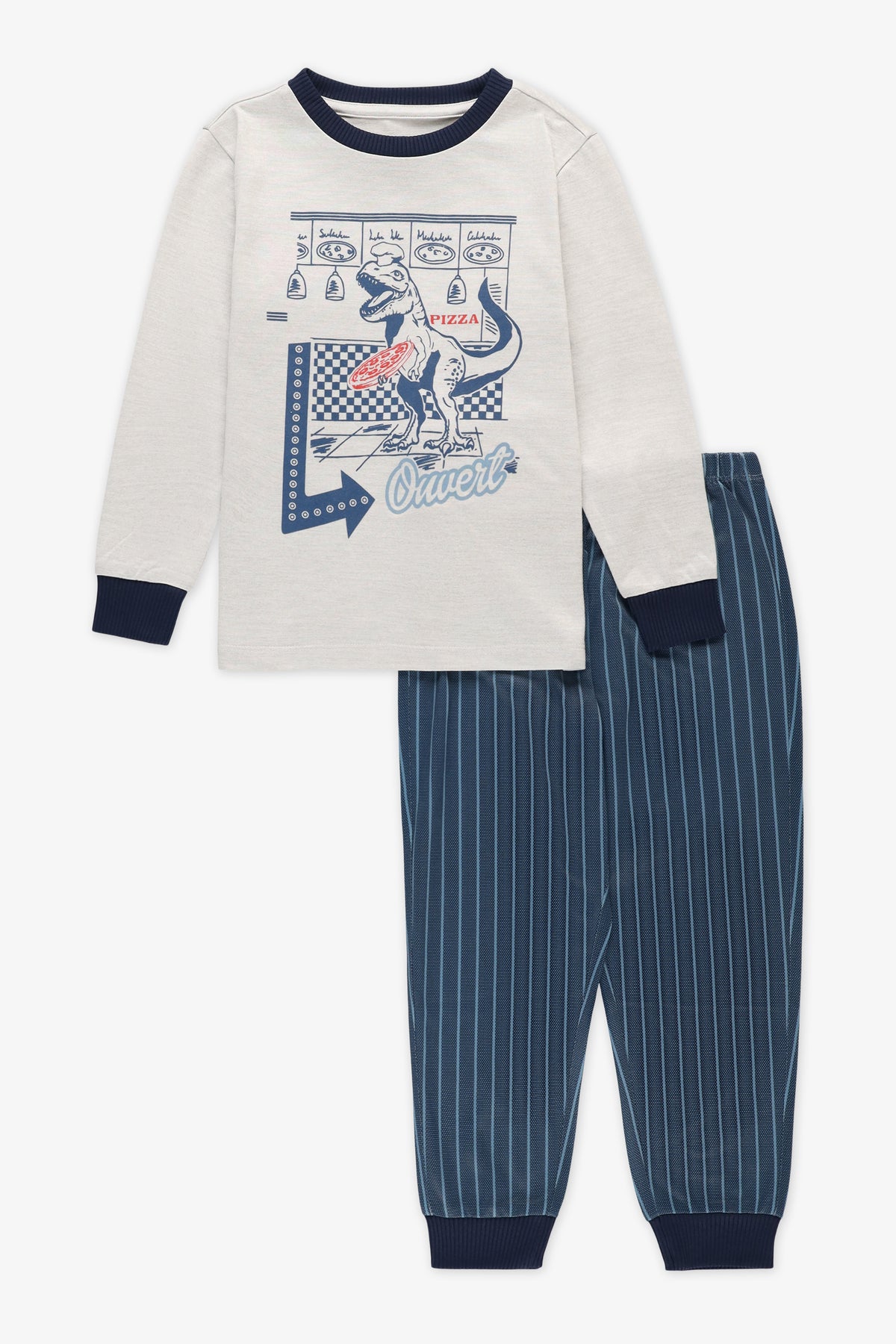 Ensemble à manches longues - Enfant garçon && GRIS MIXTE