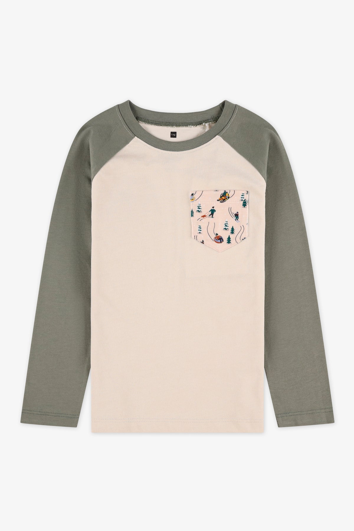 Chandail à manches longues - Enfant garçon && BEIGE