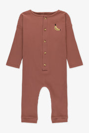 Combinaison une pièce extensible - Bébé garçon && BRUN
