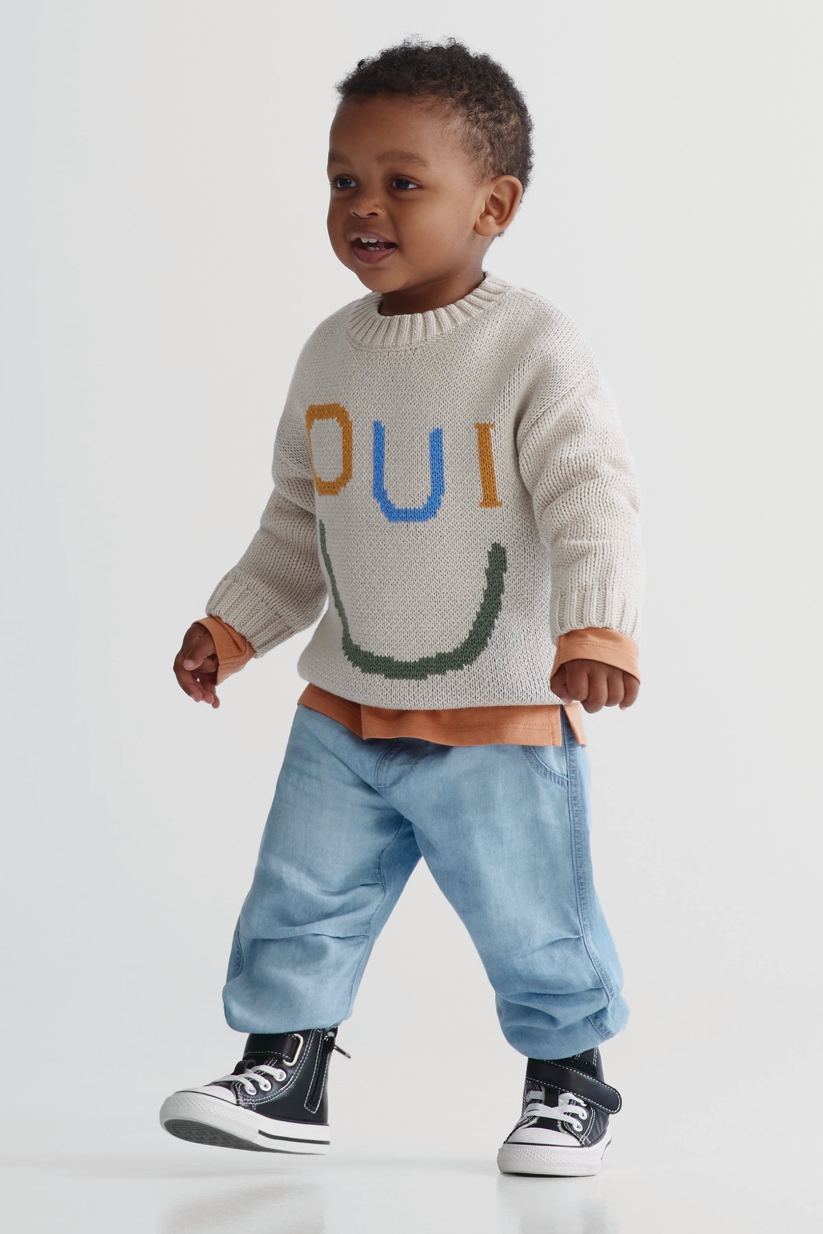 Pantalon confortable - Bébé garçon && DENIM PALE