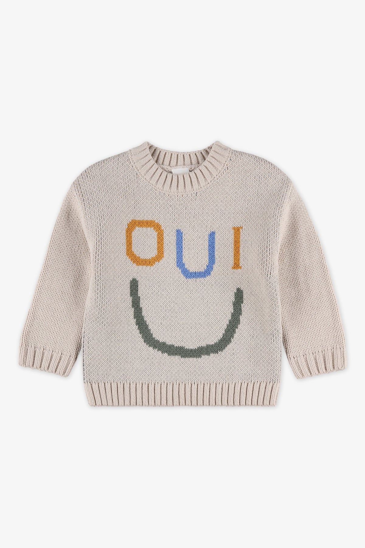 Chandail en tricot confortable - Bébé garçon && BEIGE