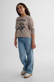 Chandail confortable - Ado fille && TAUPE
