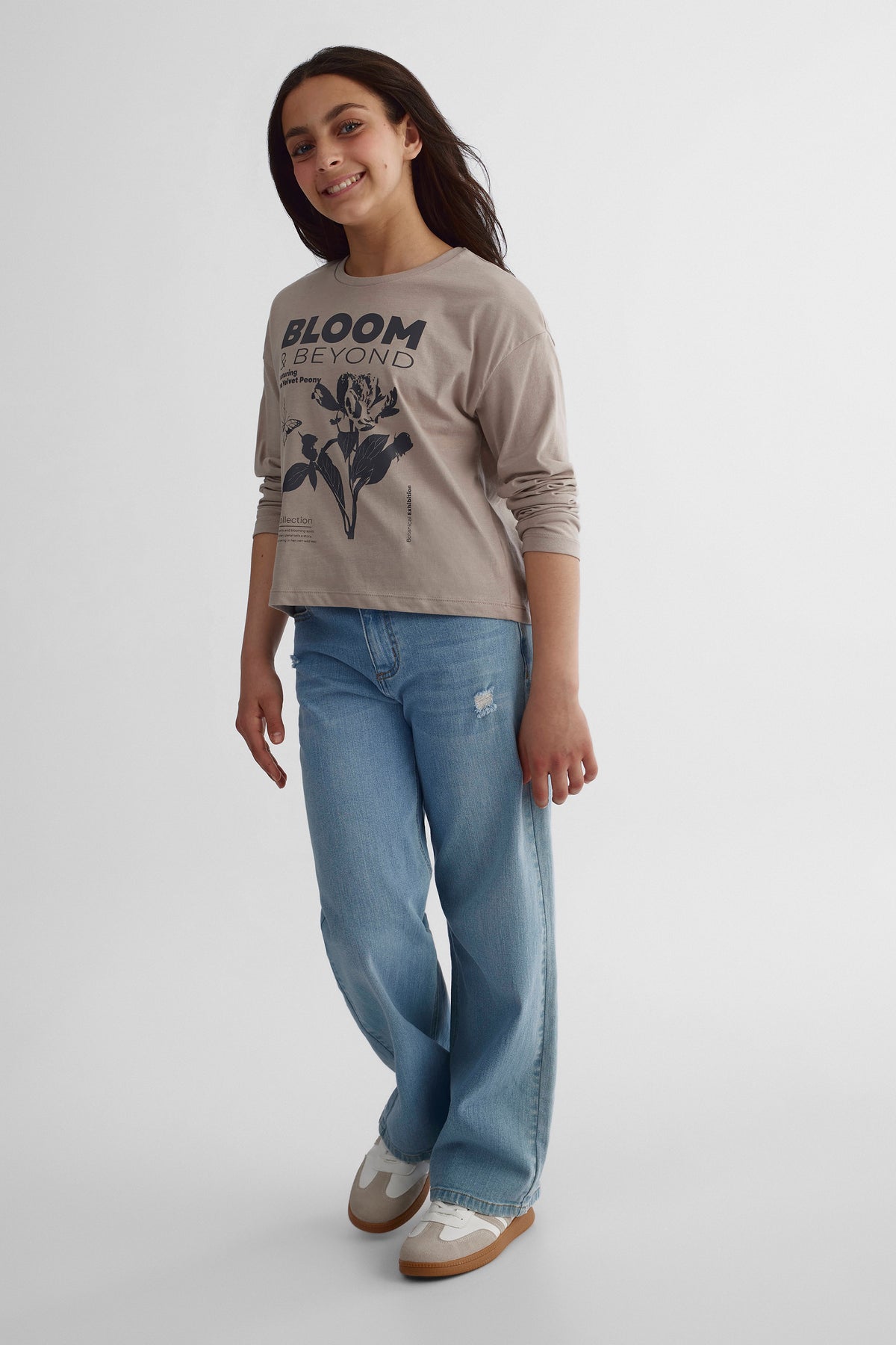 Chandail confortable - Ado fille && TAUPE