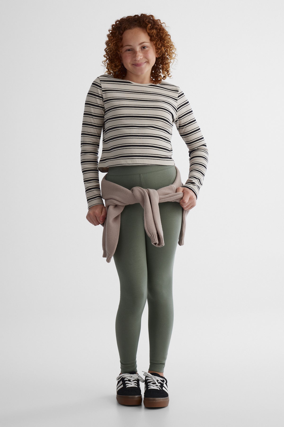 Chandail extensible - Ado fille && BEIGE/MULTI