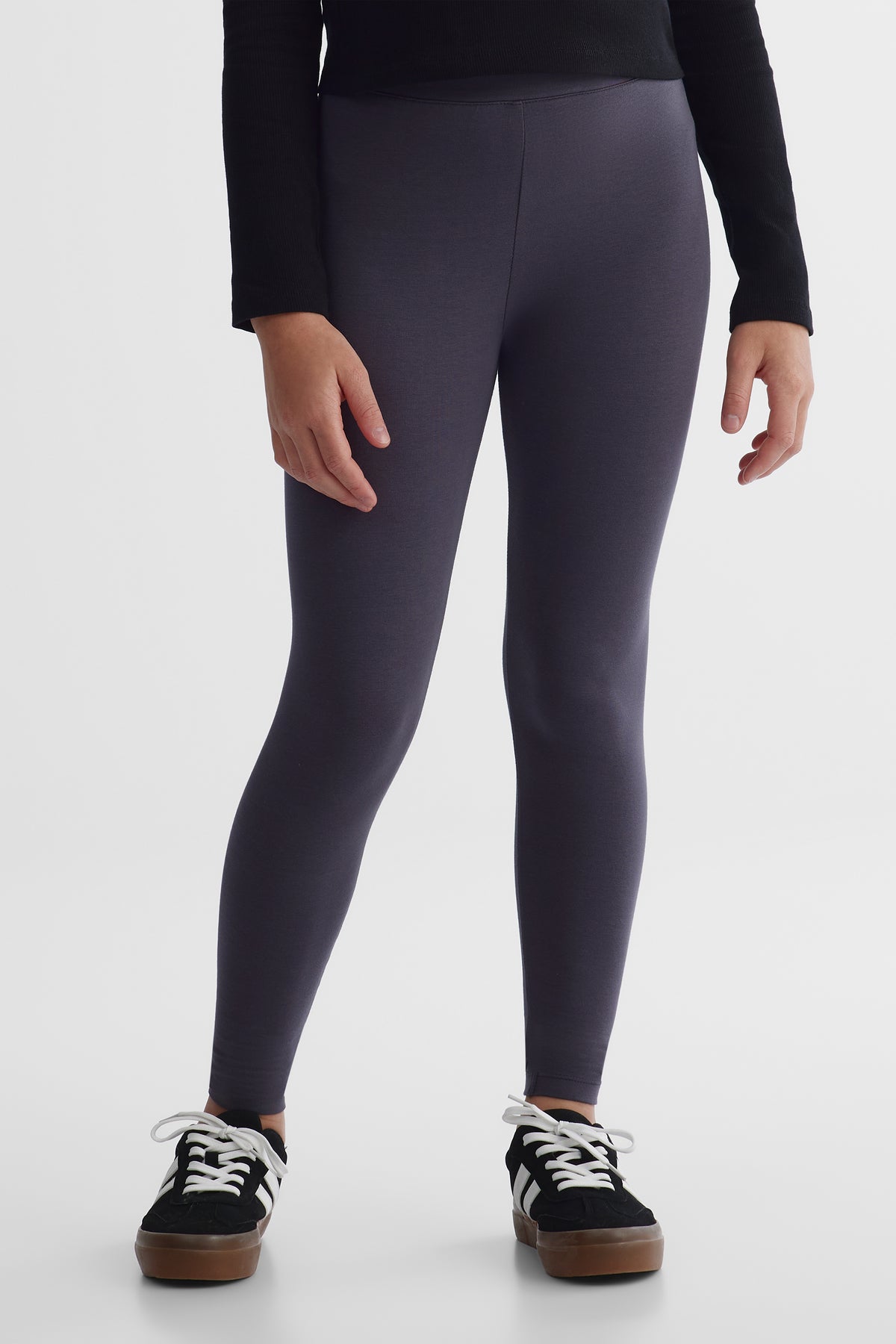 Legging extensible - Ado fille && CHARBON