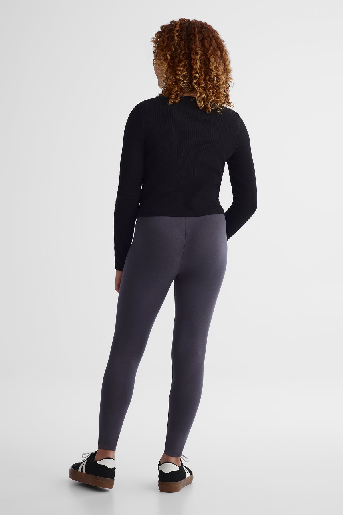 Legging extensible - Ado fille && CHARBON