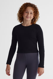 Chandail extensible - Ado fille && NOIR