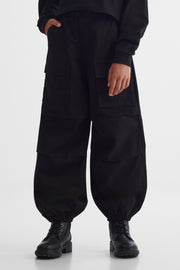 Pantalon extensible - Ado fille && NOIR