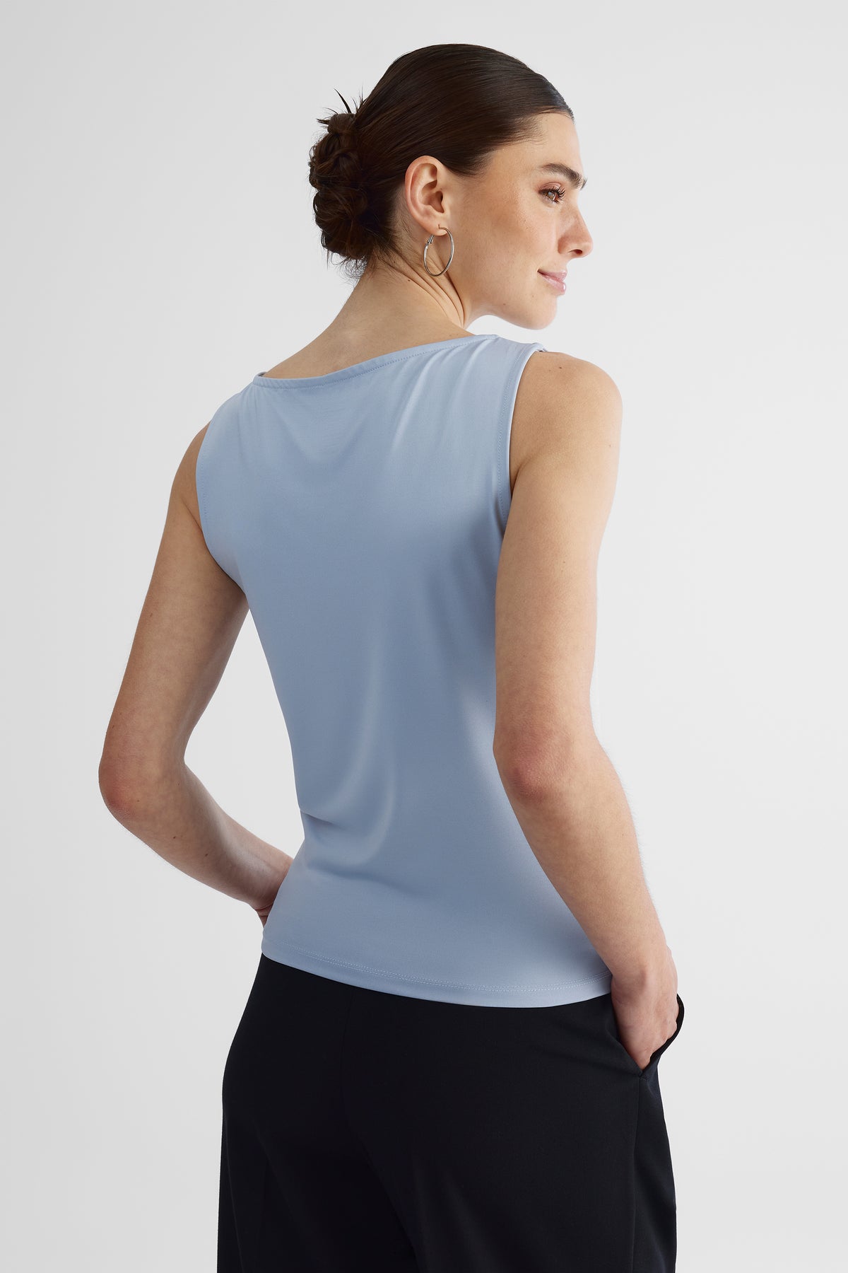 Camisole extensible - Femme && BLEU