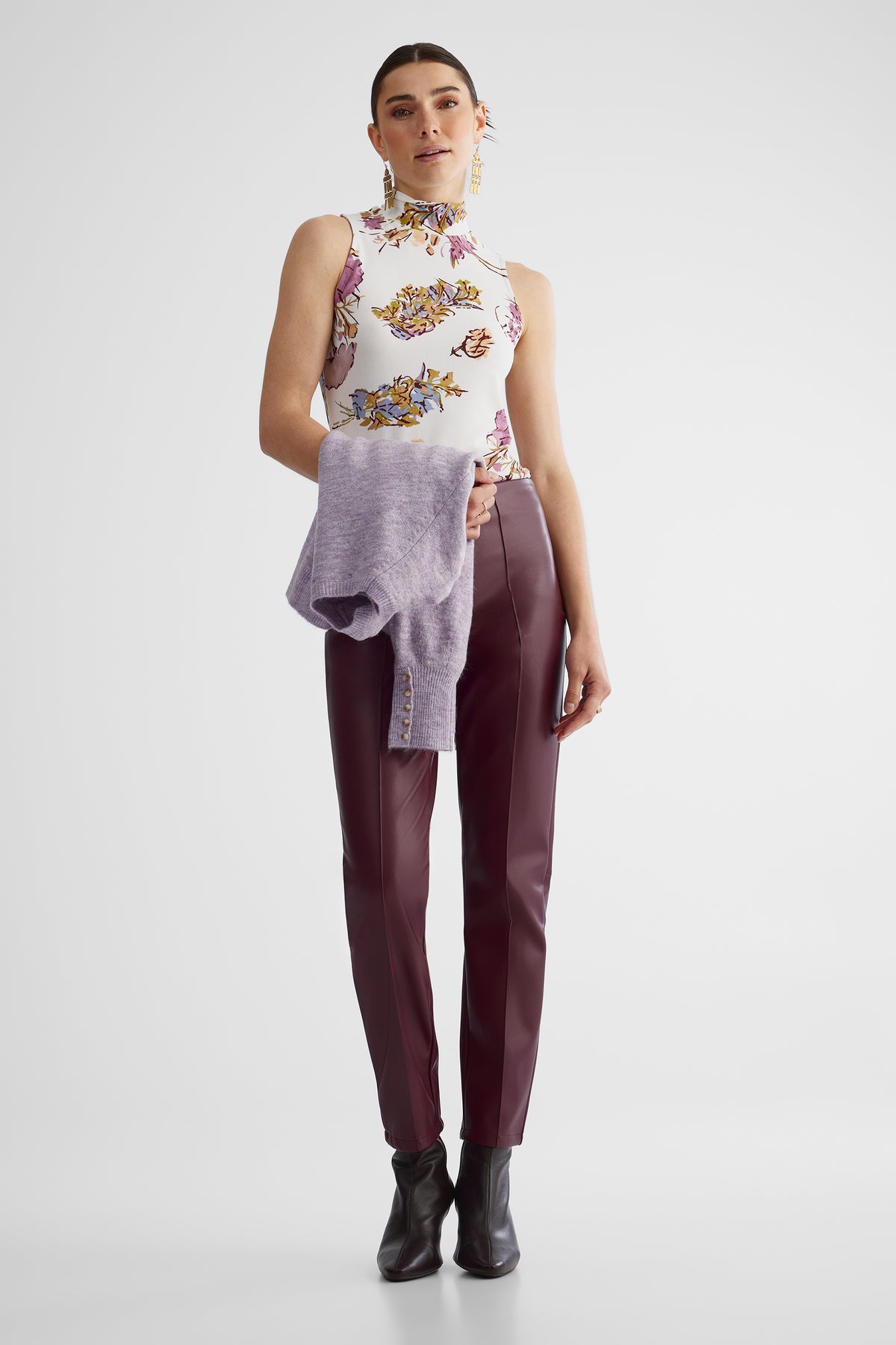 Camisole extensible - Femme && BEIGE/MULTI