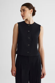 Veste sans manches sans manches - Femme && NOIR