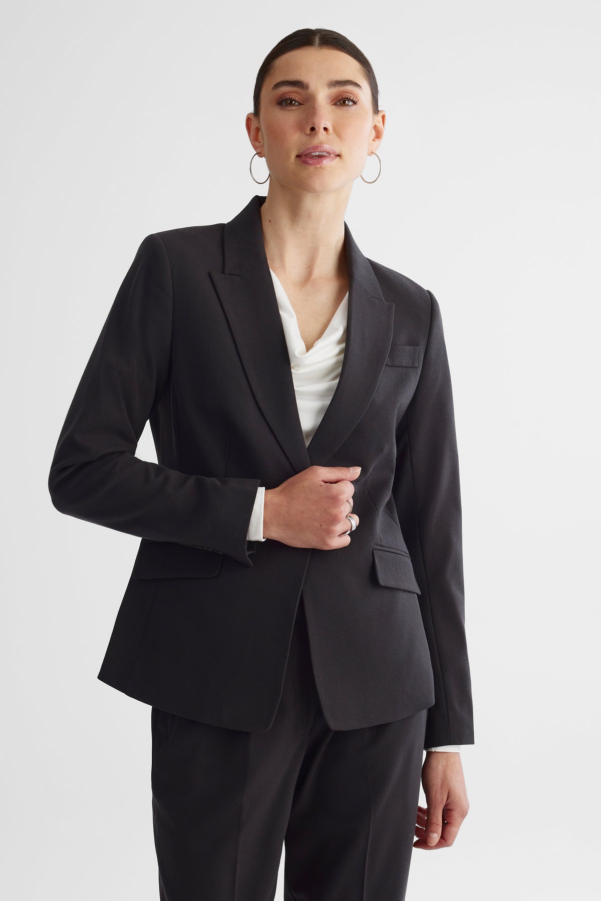 Veston extensible - Femme && GRIS FONCE